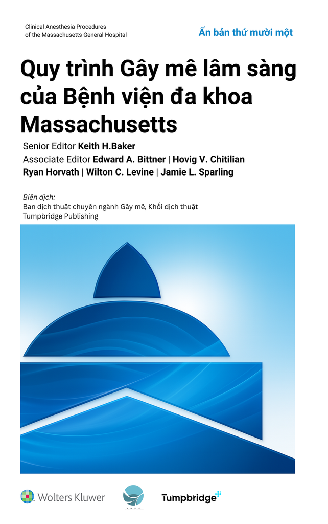 Quy trình gây mê lâm sàng của Bệnh viện đa khoa Massachusetts 2025 11E 832p