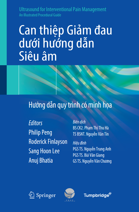 Can thiệp Giảm đau dưới hướng dẫn Siêu âm 1E 372p