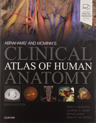 Atlas Giải phẫu Lâm sàng cơ thể người của Abrahams' & McMinn's 8 425p