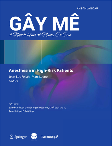 Gây mê ở người bệnh có nguy cơ cao 1E 341p