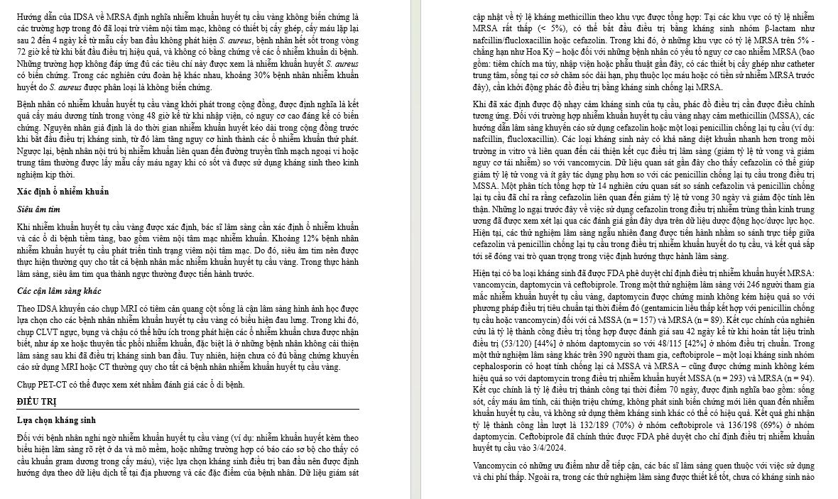 Xác định nhiễm khuẩn & Điều trị